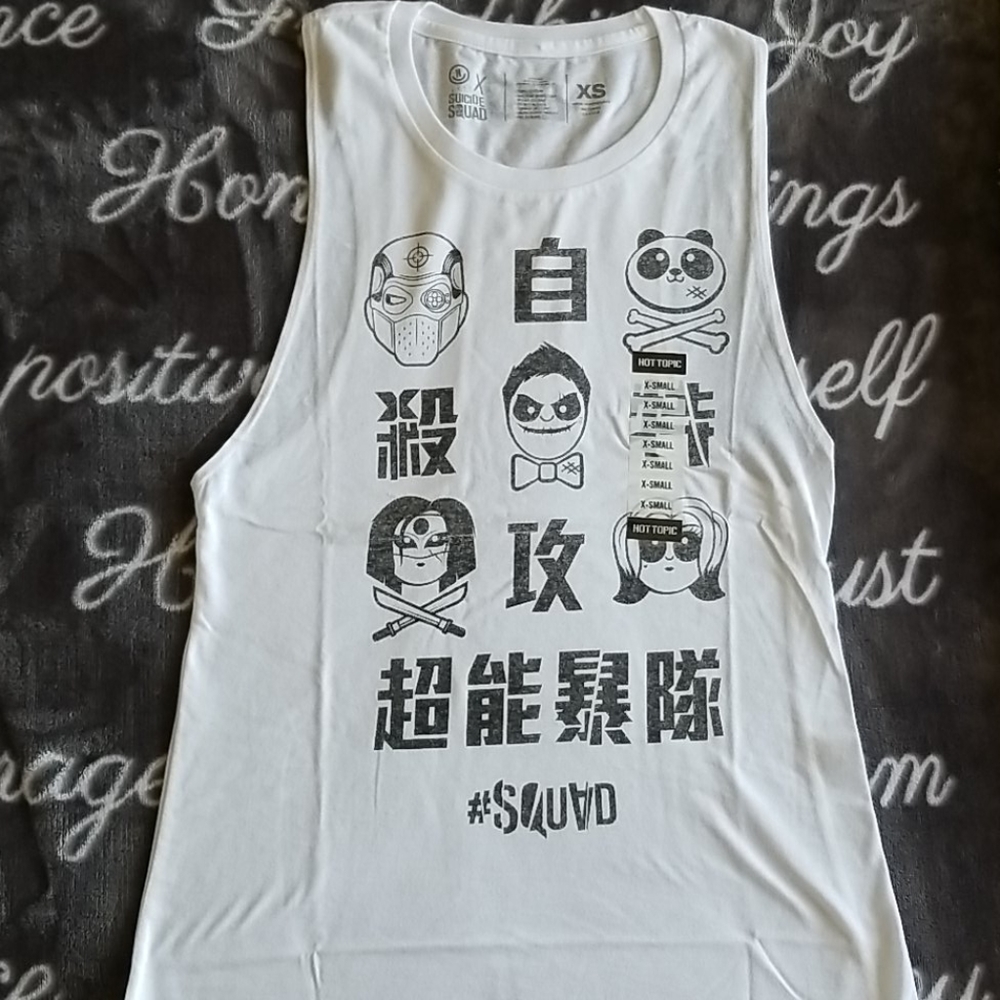 NWOT new without tag Suicide Squad by Neff tank